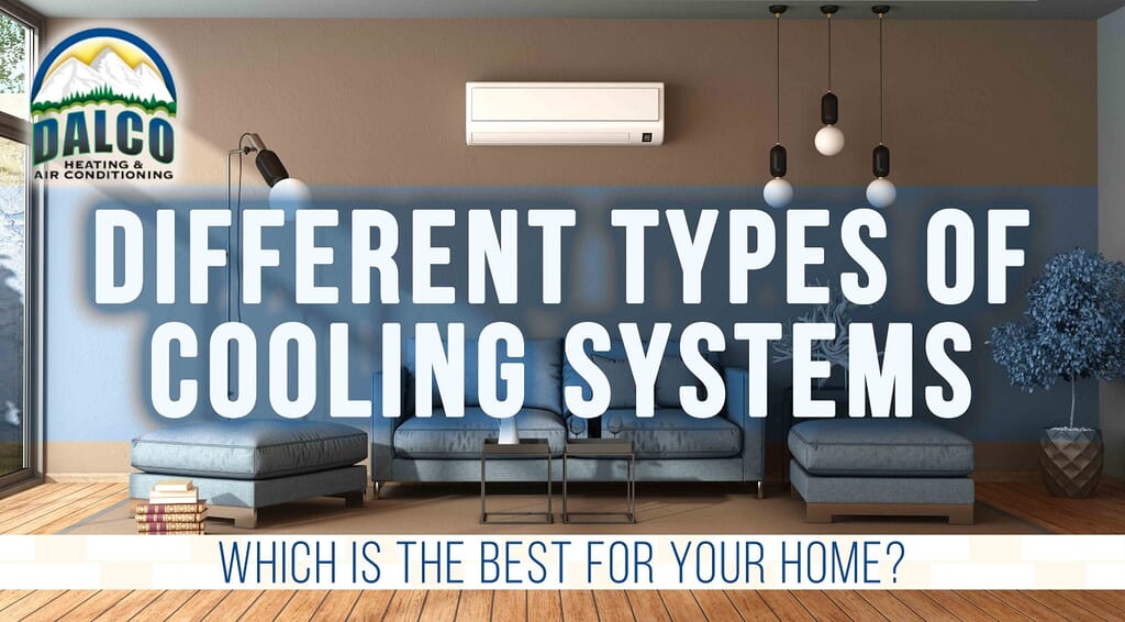 Promotional ad for blog on different air conditioning installation options 