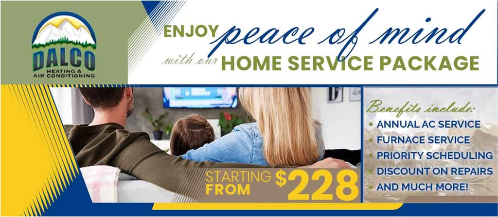 Peace of Mind furnace and AC maintenance program available from DALCO Heating & Air Conditioning in Denver, CO