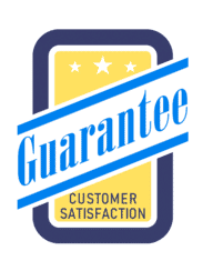 Customer Satisfaction Guarantee badge, promise from Dalco HVAC in Denver