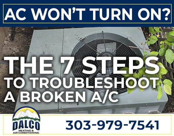 The 7 Steps to troubleshoot a broken AC
