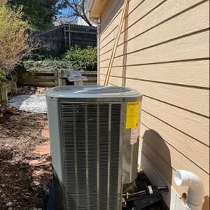 outside air conditioner unit that does not start