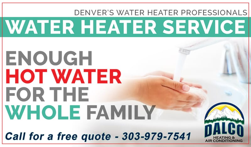 water heater service in Denver